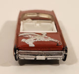 2004 Hot Wheels Cereal Crunchers '64 Lincoln Continental Convertible Red Die Cast Toy Car Vehicle