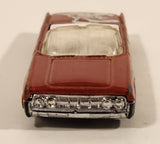 2004 Hot Wheels Cereal Crunchers '64 Lincoln Continental Convertible Red Die Cast Toy Car Vehicle