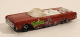 2004 Hot Wheels Cereal Crunchers '64 Lincoln Continental Convertible Red Die Cast Toy Car Vehicle