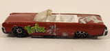 2004 Hot Wheels Cereal Crunchers '64 Lincoln Continental Convertible Red Die Cast Toy Car Vehicle