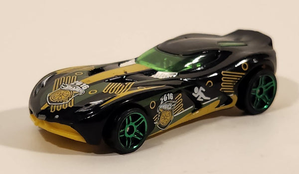 2016 Hot Wheels HW Games Velocita Black Die Cast Toy Car Vehicle