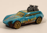 2019 Hot Wheels HW City Tour De Fast Turquoise Die Cast Toy Car Vehicle