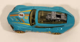 2019 Hot Wheels HW City Tour De Fast Turquoise Die Cast Toy Car Vehicle