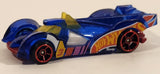 2022 Hot Wheels HW Race Team Hi-Tech Missile Transparent Blue Die Cast Toy Car Vehicle