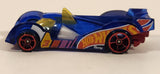 2022 Hot Wheels HW Race Team Hi-Tech Missile Transparent Blue Die Cast Toy Car Vehicle