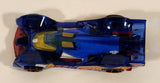 2022 Hot Wheels HW Race Team Hi-Tech Missile Transparent Blue Die Cast Toy Car Vehicle