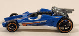 2015 Hot Wheels HW Race Team Honda Racer Blue Die Cast Toy Race Car Vehicle