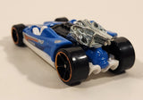 2015 Hot Wheels HW Race Team Honda Racer Blue Die Cast Toy Race Car Vehicle