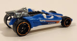 2015 Hot Wheels HW Race Team Honda Racer Blue Die Cast Toy Race Car Vehicle