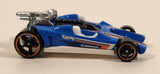 2015 Hot Wheels HW Race Team Honda Racer Blue Die Cast Toy Race Car Vehicle