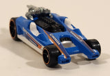 2015 Hot Wheels HW Race Team Honda Racer Blue Die Cast Toy Race Car Vehicle