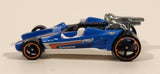 2015 Hot Wheels HW Race Team Honda Racer Blue Die Cast Toy Race Car Vehicle