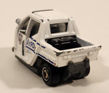 2016 Matchbox NYPD Police Parking "Meter Made" White Die Cast Toy Car Emergency Vehicle