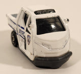 2016 Matchbox NYPD Police Parking "Meter Made" White Die Cast Toy Car Emergency Vehicle