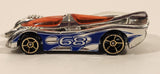 2011 Hot Wheels Mid-Air Madness Power Pistons Chrome Die Cast Toy Car Vehicle