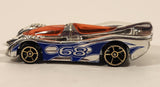 2011 Hot Wheels Mid-Air Madness Power Pistons Chrome Die Cast Toy Car Vehicle