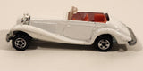1990 Hot Wheels Mercedes 540K White Die Cast Toy Classic Car Vehicle