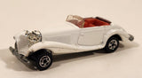 1990 Hot Wheels Mercedes 540K White Die Cast Toy Classic Car Vehicle