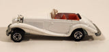 1990 Hot Wheels Mercedes 540K White Die Cast Toy Classic Car Vehicle