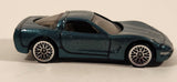 1997 Hot Wheels First Editions '97 Corvette Aqua Green Die Cast Toy Car Vehicle