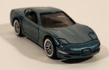 1997 Hot Wheels First Editions '97 Corvette Aqua Green Die Cast Toy Car Vehicle