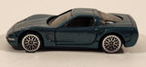 1997 Hot Wheels First Editions '97 Corvette Aqua Green Die Cast Toy Car Vehicle