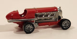 2002 Hot Wheels First Editions Torpedo Jones Red Die Cast Toy Car Vehicle No Driver