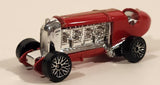 2002 Hot Wheels First Editions Torpedo Jones Red Die Cast Toy Car Vehicle No Driver
