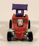 2001 Hot Wheels Hot Rods Fiat 500c Red Die Cast Toy Race Car Vehicle