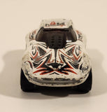 2004 Hot Wheels Final Run Cat-A-Pult White Die Cast Toy Car Vehicle
