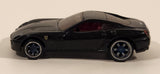2010 Hot Wheels Speed Machines Ferrari 599 GTB Black Die Cast Toy Car Vehicle