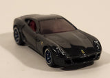 2010 Hot Wheels Speed Machines Ferrari 599 GTB Black Die Cast Toy Car Vehicle