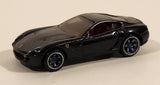2010 Hot Wheels Speed Machines Ferrari 599 GTB Black Die Cast Toy Car Vehicle