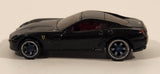 2010 Hot Wheels Speed Machines Ferrari 599 GTB Black Die Cast Toy Car Vehicle