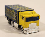 2003 Hot Wheels Hot Haulers Hiway Hauler Semi Truck Rig Export #5 Yellow Die Cast Toy Car Vehicle