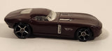2009 Hot Wheels Fast FeLion Burgundy Maroon Dark Red Die Cast Toy Car Vehicle