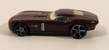 2009 Hot Wheels Fast FeLion Burgundy Maroon Dark Red Die Cast Toy Car Vehicle