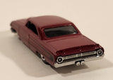 2007 Hot Wheels Custom '64 Galaxie 500XL Red Die Cast Toy Car Vehicle