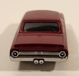 2007 Hot Wheels Custom '64 Galaxie 500XL Red Die Cast Toy Car Vehicle