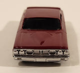 2007 Hot Wheels Custom '64 Galaxie 500XL Red Die Cast Toy Car Vehicle