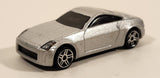 2002 Hot Wheels First Editions Nissan Z Metalflake Silver Die Cast Toy Car Vehicle