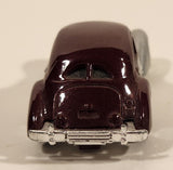 2005 Hot Wheels 1936 Cord Metalflake Burgundy & Silver Die Cast Toy Hot Rod Car Vehicle