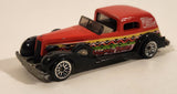 1998 Hot Wheels Tropicool '35 Classic Caddy Jammin' Tours Red Die Cast Toy Car Vehicle