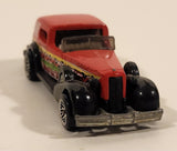 1998 Hot Wheels Tropicool '35 Classic Caddy Jammin' Tours Red Die Cast Toy Car Vehicle