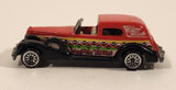 1998 Hot Wheels Tropicool '35 Classic Caddy Jammin' Tours Red Die Cast Toy Car Vehicle