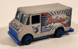 2003 Hot Wheels Carbonated Cruisers Combat Medic Delivery Truck Van Weise Ice Teazers Soda Silver Die Cast Toy Car Vehicle