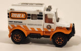 2013 Matchbox MBX Heroic Rescue 4x4 Scrambulance White Die Cast Toy Car Vehicle