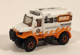 2013 Matchbox MBX Heroic Rescue 4x4 Scrambulance White Die Cast Toy Car Vehicle