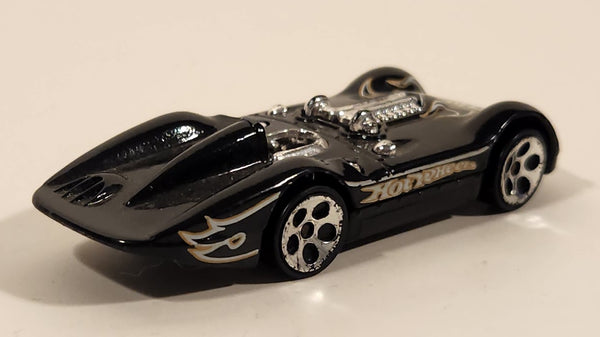 2001 Hot Wheels Logo Motive Turbolence Black Die Cast Toy Race Car Vehicle