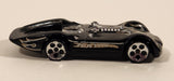 2001 Hot Wheels Logo Motive Turbolence Black Die Cast Toy Race Car Vehicle